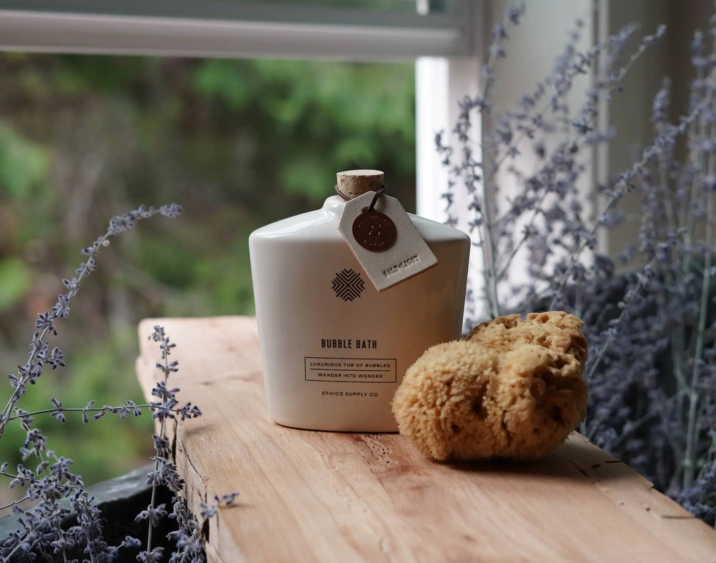 Soulful Adventures | Salt + Light 10 oz Bubble Bath Ethics Supply Co.