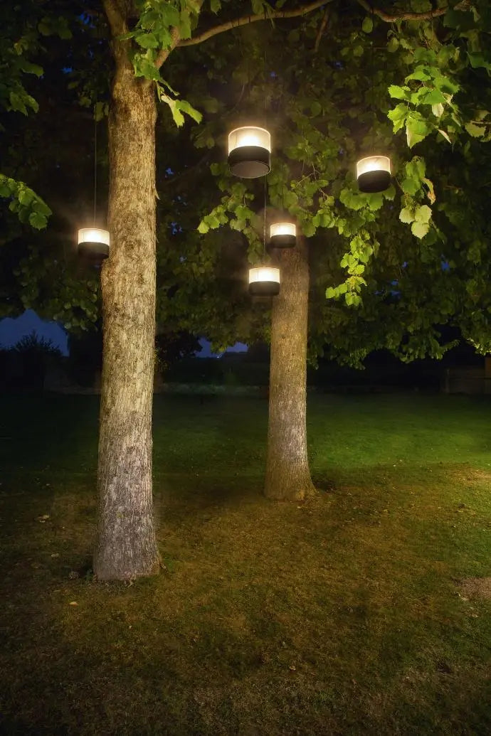 Glow Round 5 Set Pendant Outdoor Heater by Heatsail Heatsail