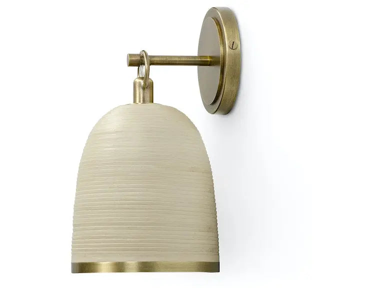 Rivoli Leather Sconce Home Crush