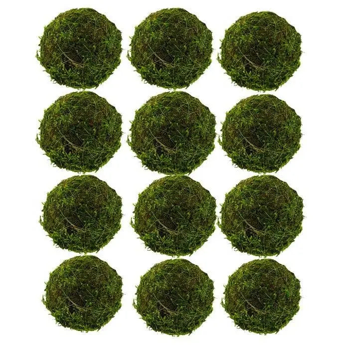 2.75" Moss Balls Set of 12 Lucknow Southern and Company