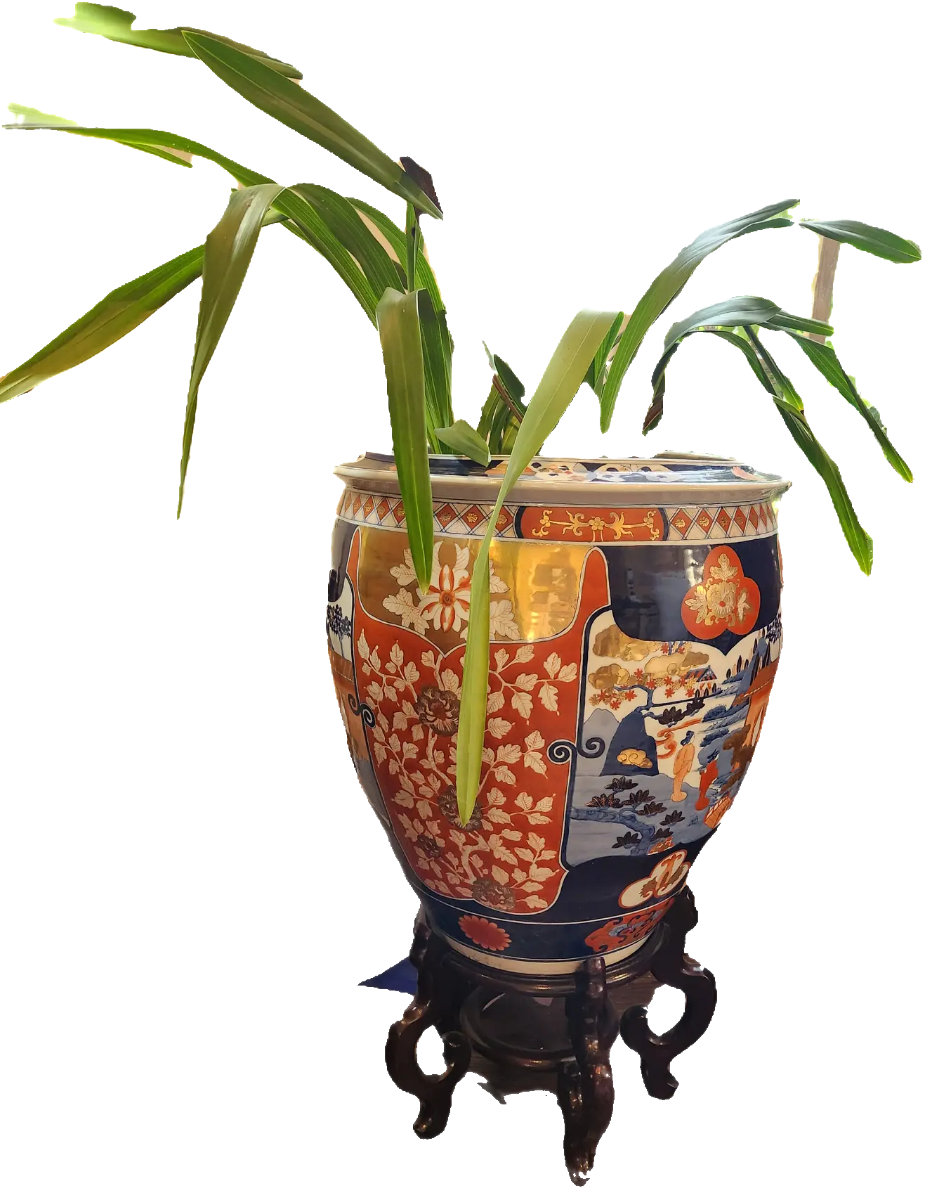 Pair of Japanese porcelain fishbowls Home Crush