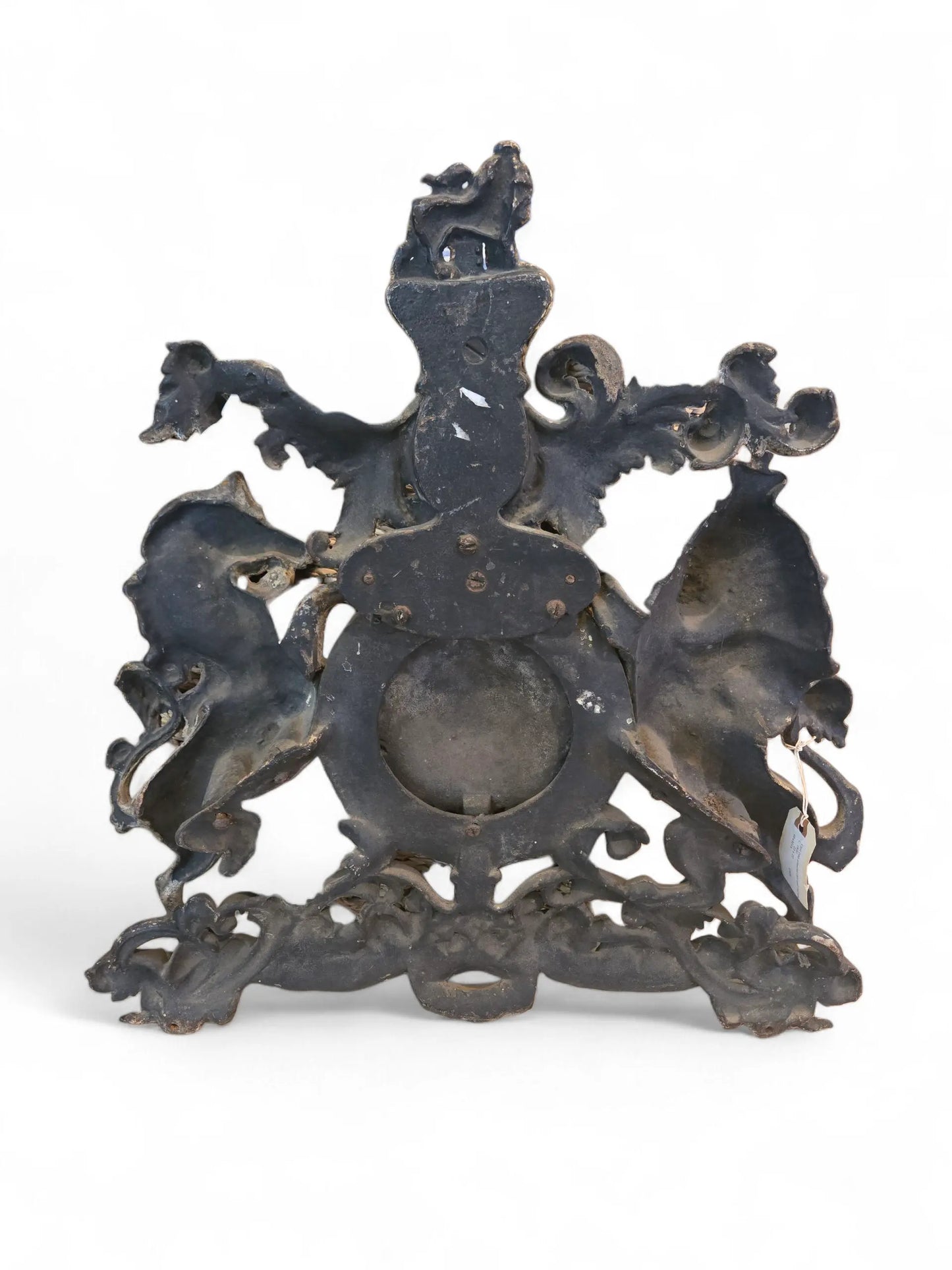 Antique Lion and Unicorn armorial crest - 19th C. Home Crush