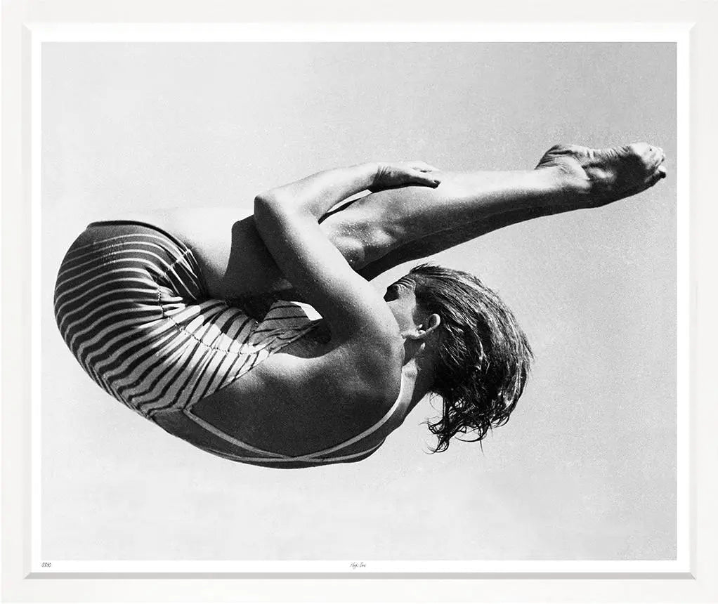 Olympic High Dive Framed White Trowbridge