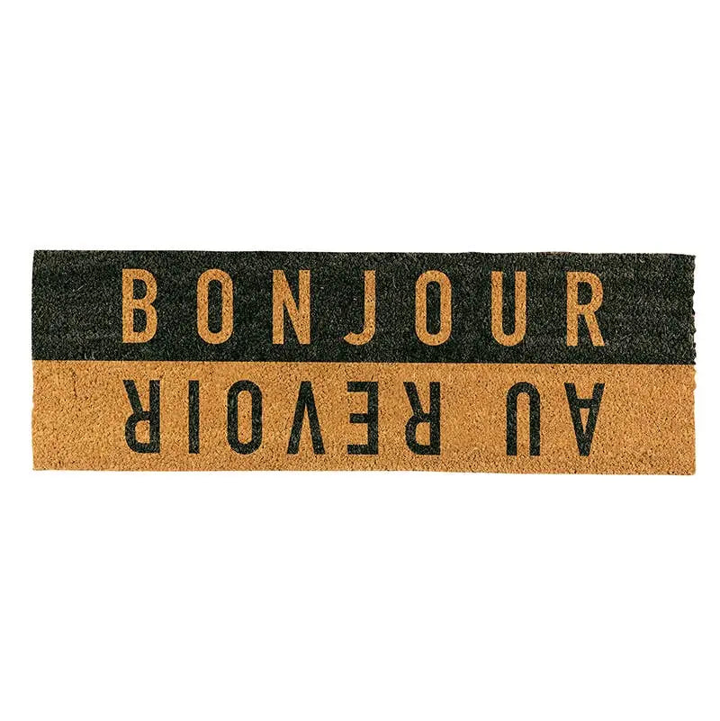 Doormat - Bonjour Au Revoir Santa Barbara Design Studio by Creative Brands