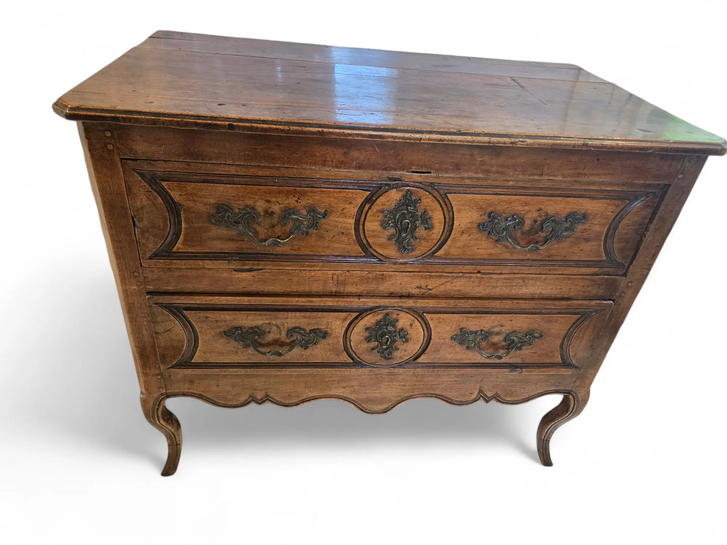 Antique walnut 2 drawer chest HOME CRUSH