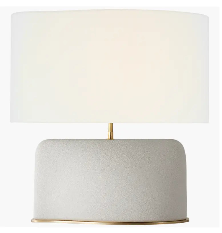 Amantani Medium Sculpted Form Table Lamp visual comfort