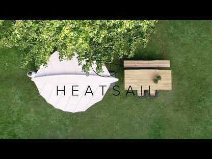 LEAF Outdoor Heater, Umbrella, and Mister by Heatsail