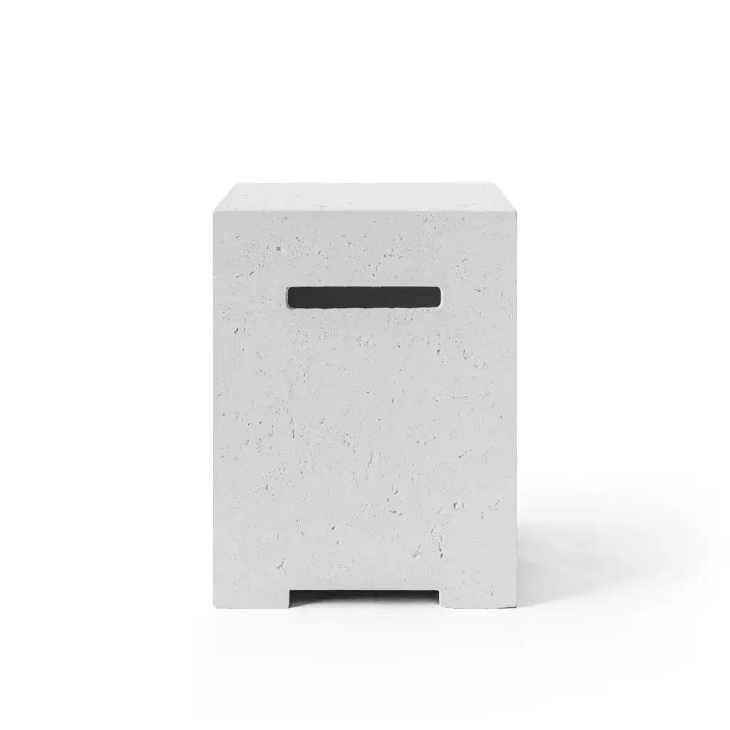 Avera 48" Lightweight Concrete Outdoor Fire Pit Home Crush