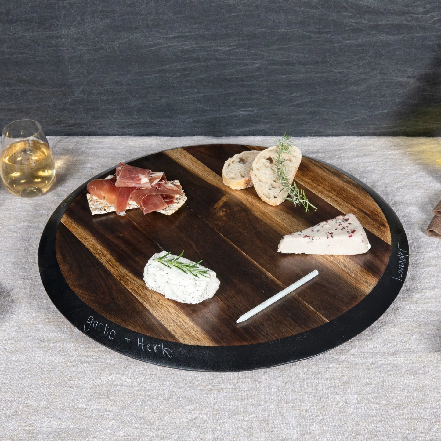 Lazy Susan Serving Tray Picnic Time Family of Brands