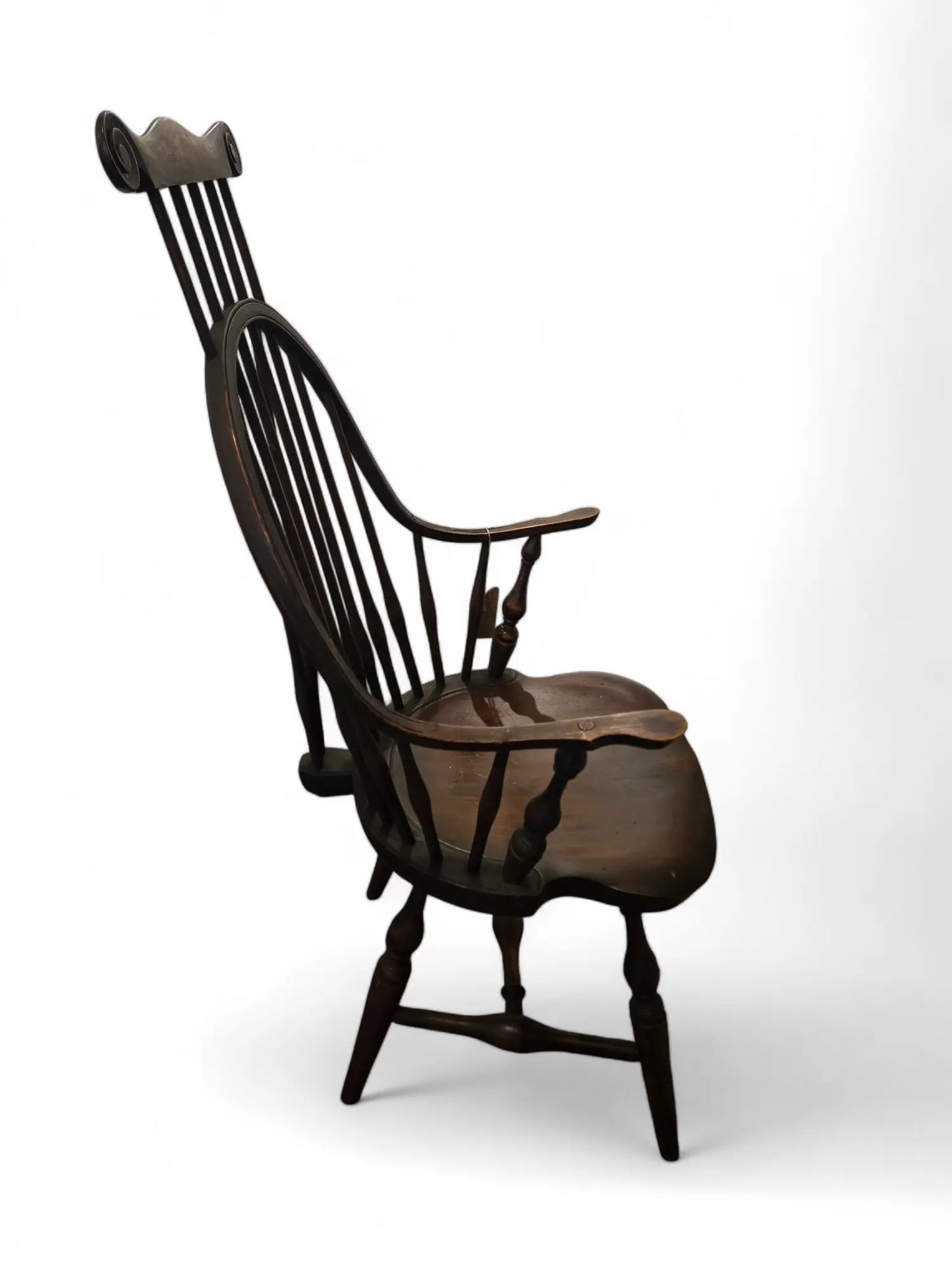 Pair of vintage American spindle back chairs Home Crush