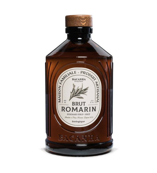 Raw Rosemary Syrup - Organic - 400ml - 13.5 fl. oz.