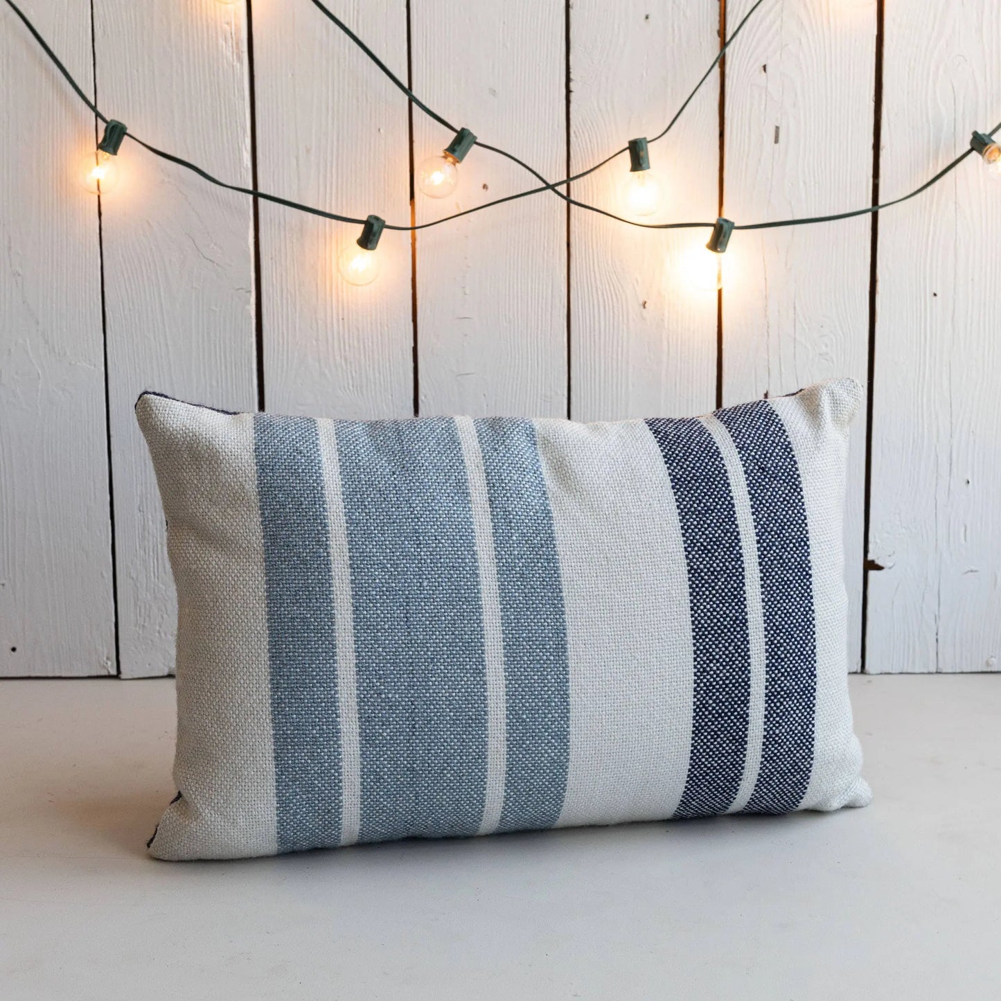 Cabana Outdoor Pillow Blue Home Crush