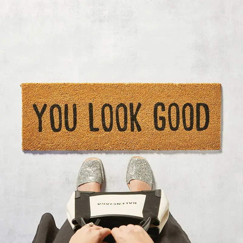 Door Mat - You Look Good Santa Barbara Design Studio by Creative Brands