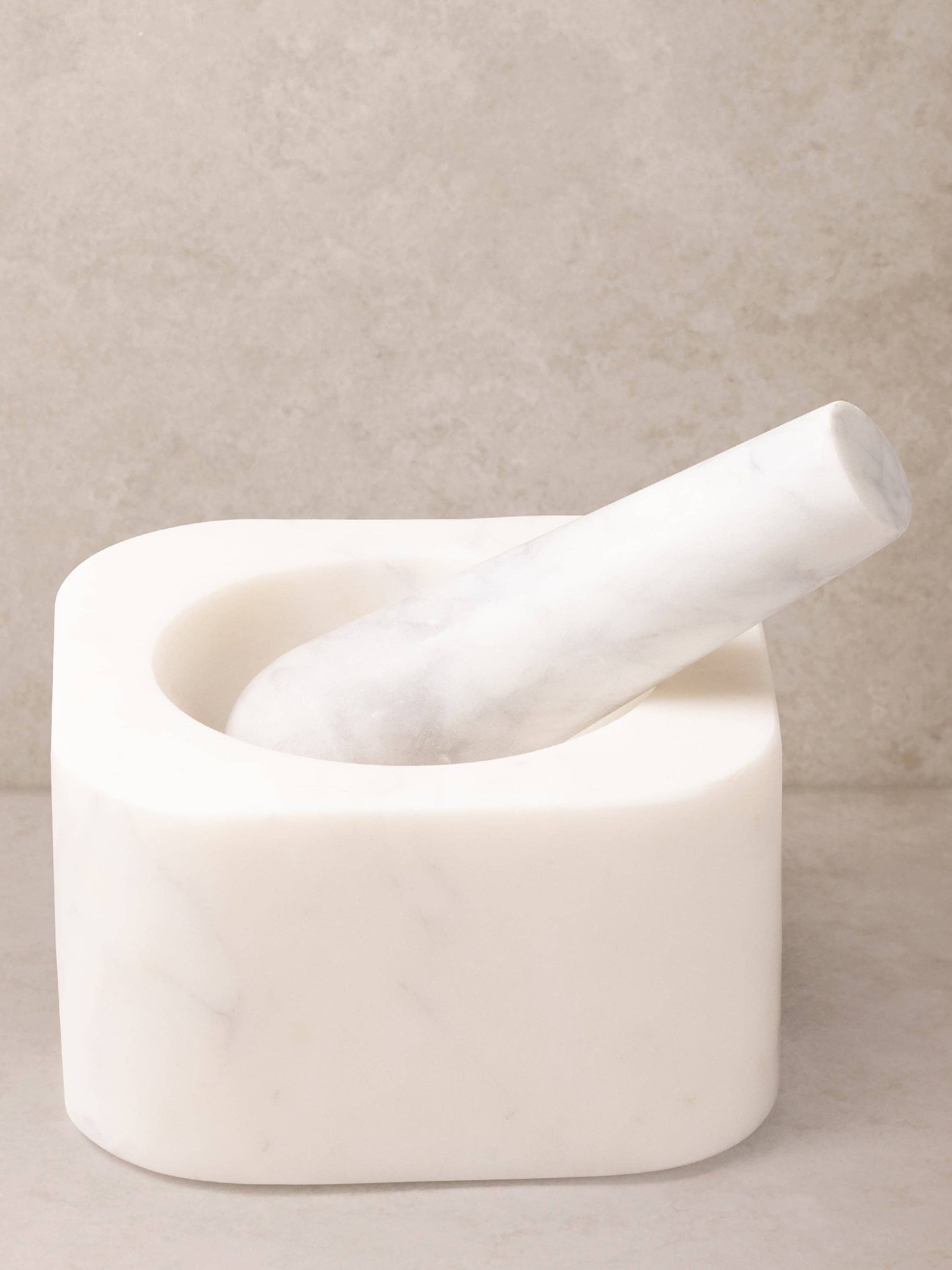 Noble Marble Mortar & Pestle Set GAURI KOHLI