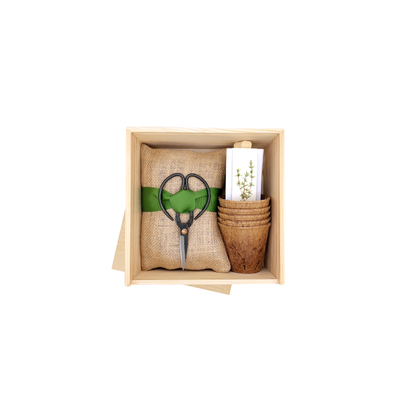 NEW Culinary Herb Garden Box | Thoughtful Summer Herb Kit Potting Shed Creations, Ltd.