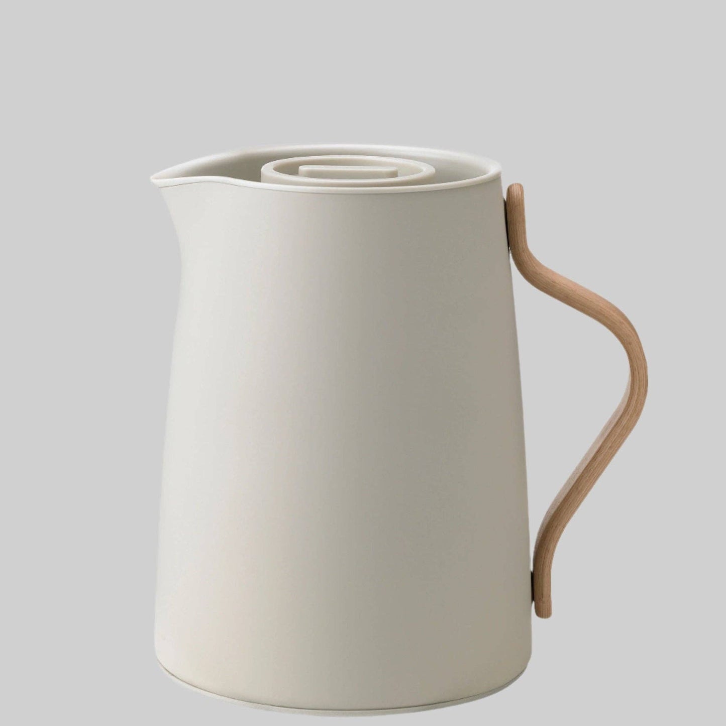 Emma vacuum jug with tea brewer - 1 L - soft sand Studio Nordhaven