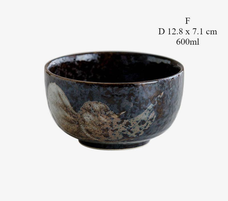Gohobi Japanese Minoyaki Bowl [Made In Japan] Gohobi （We cover U.S. import duties）