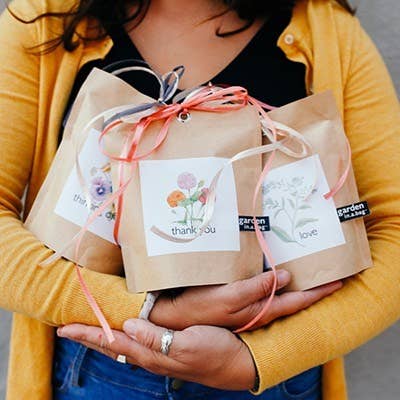 Garden in a Bag Thank You | Best Seller | Anytime Flowers Potting Shed Creations, Ltd.