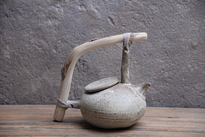 Earthling Collection CONNECT Teapot — handmade stoneware LAIMA CERAMICS (SIA Radosa Apvieniba Spares)