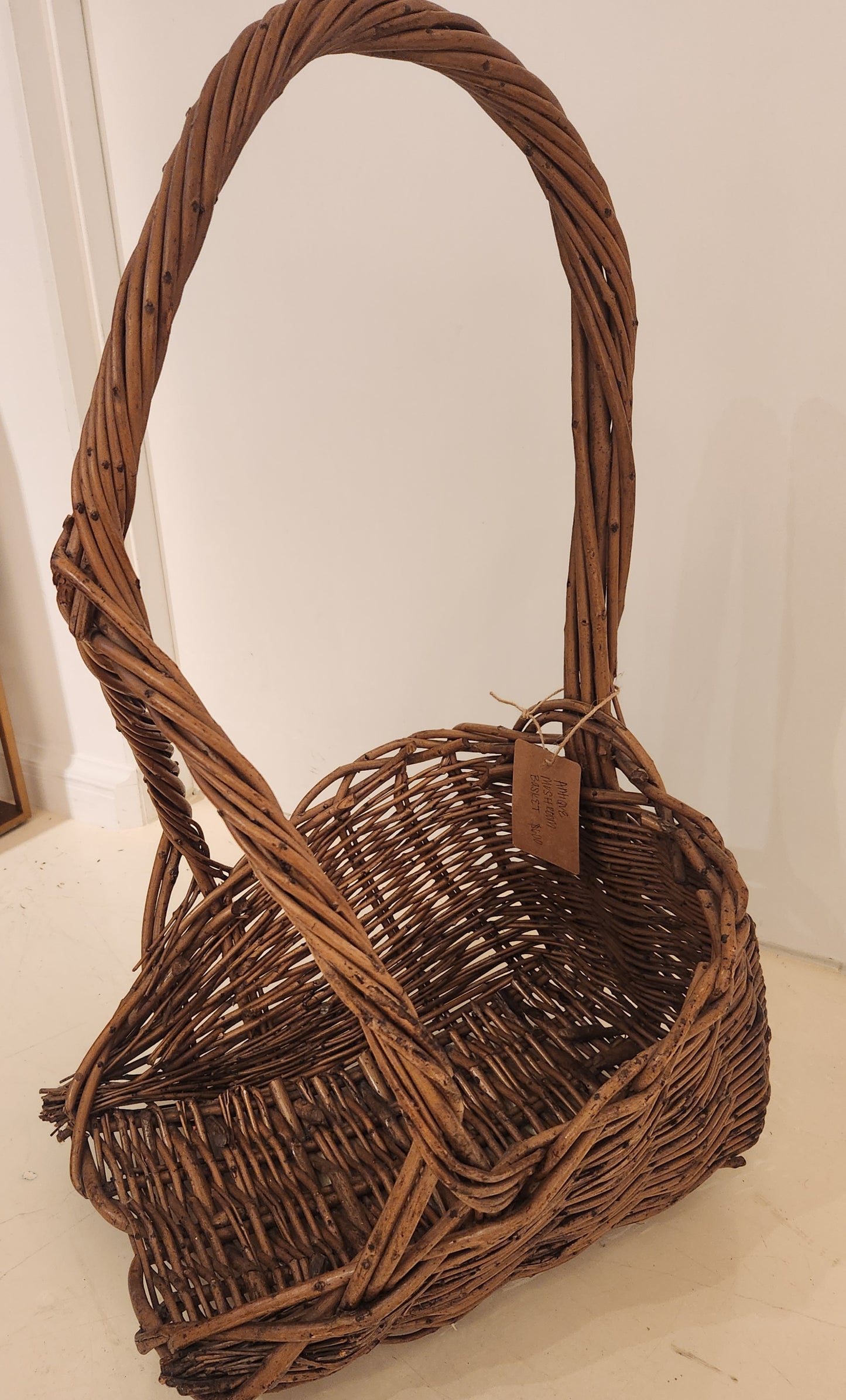 Antique Mushroom Basket