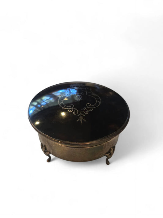 Antique sterling and shell box Home Crush