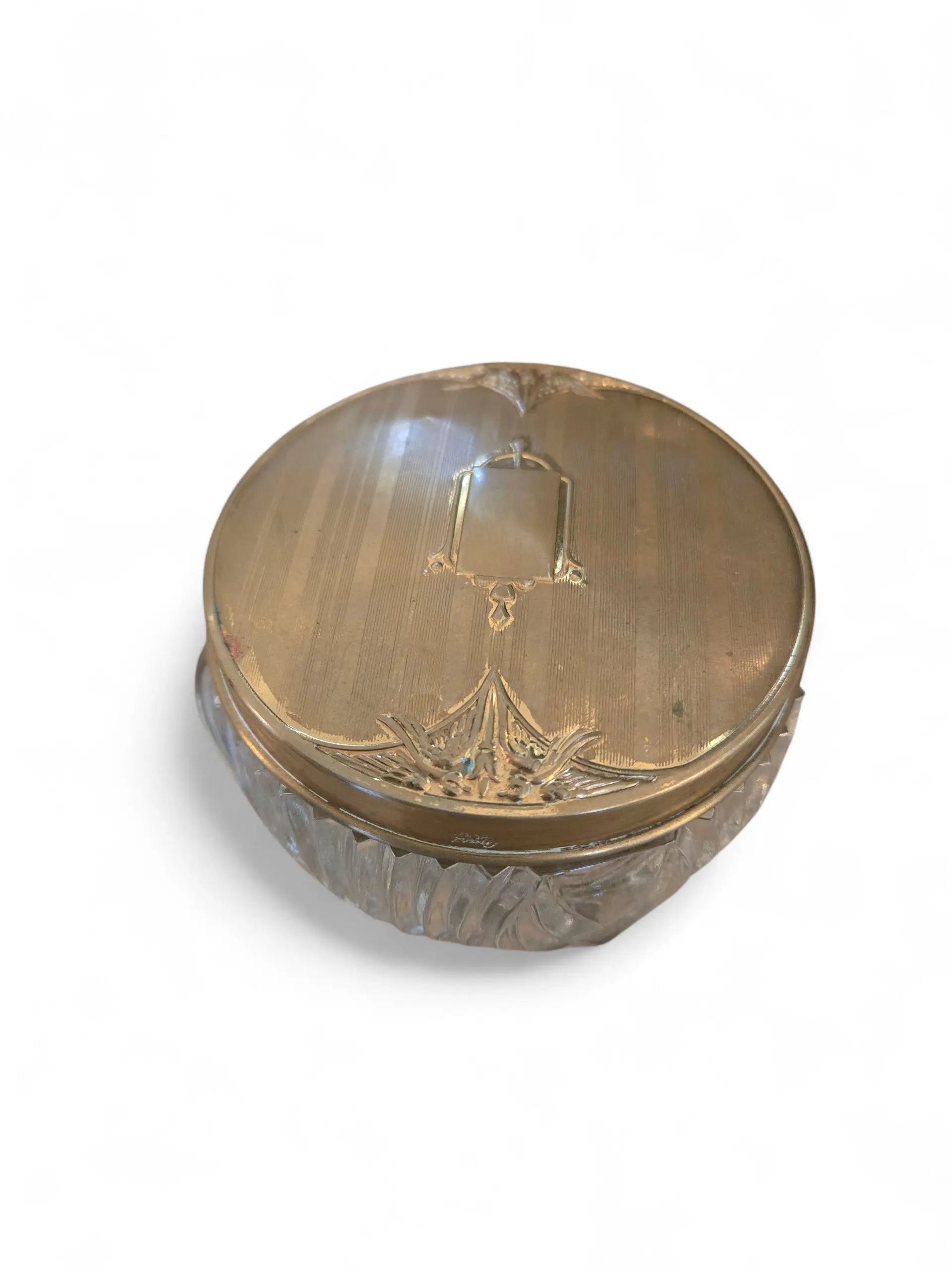 Vintage vanity jar Home Crush