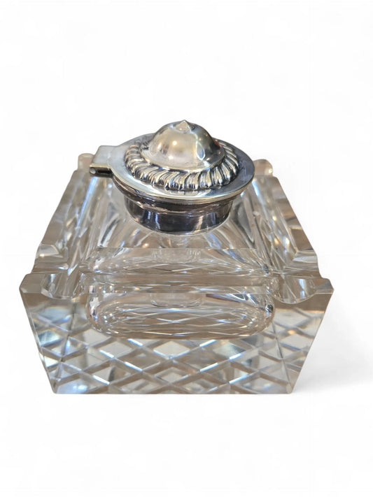 Crystal vintage inkwell Home Crush