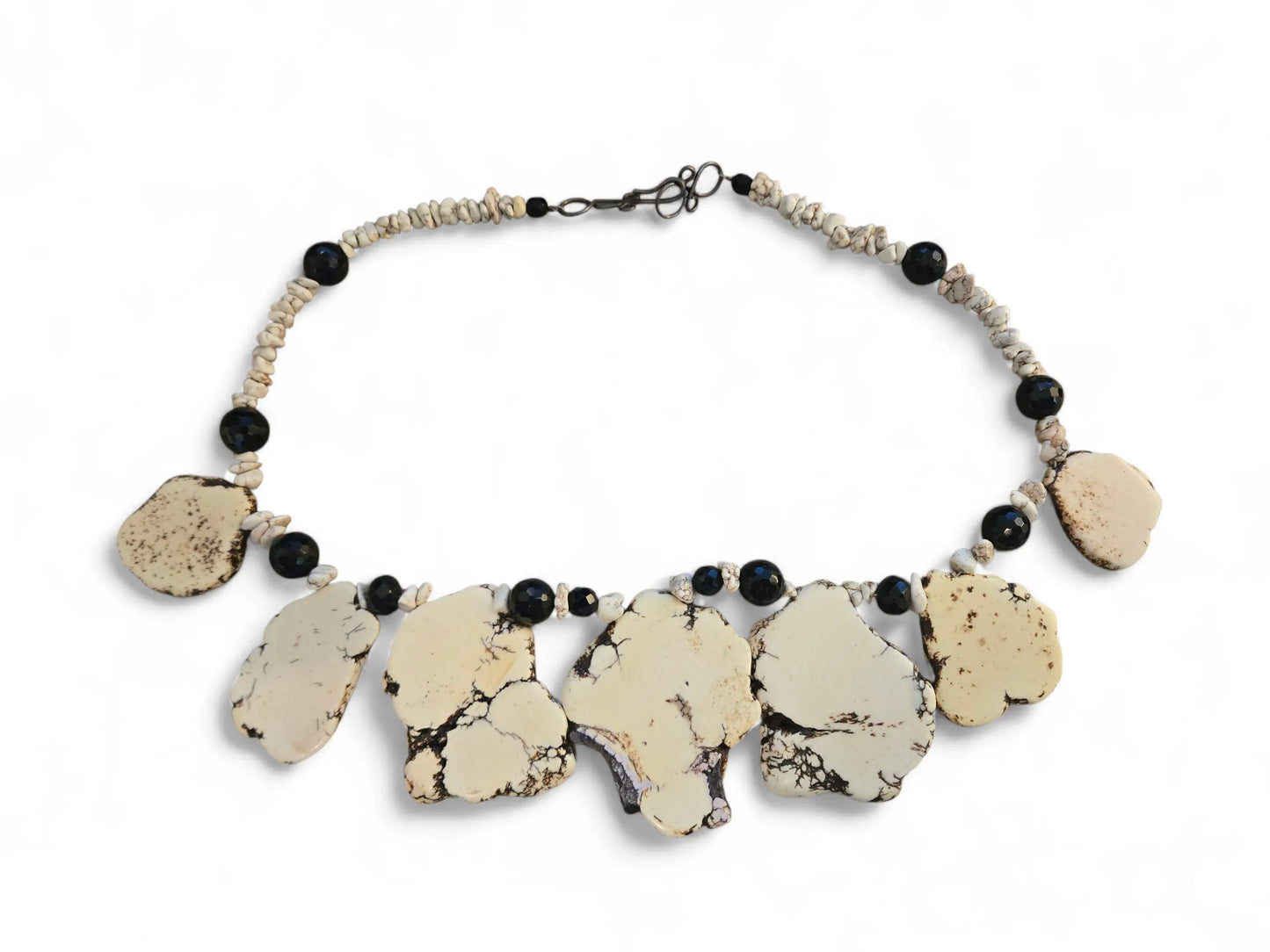 Vintage White Buffalo Turquoise Necklace Home Crush