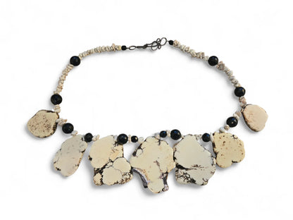 Vintage White Buffalo Turquoise Necklace Home Crush