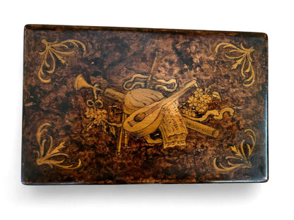 Antique Italian Sorrento Marquetry Box Home Crush
