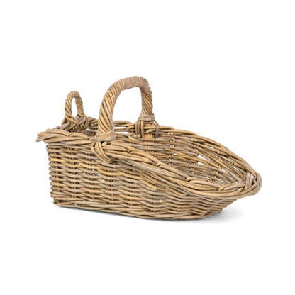 S/2 RATTAN SCOOP OH-KUBU GRY Willow Group