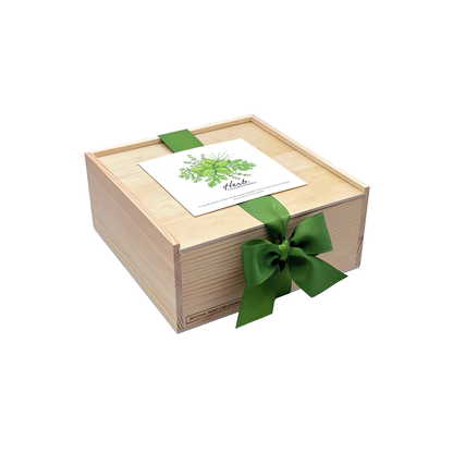 NEW Culinary Herb Garden Box | Thoughtful Summer Herb Kit Potting Shed Creations, Ltd.