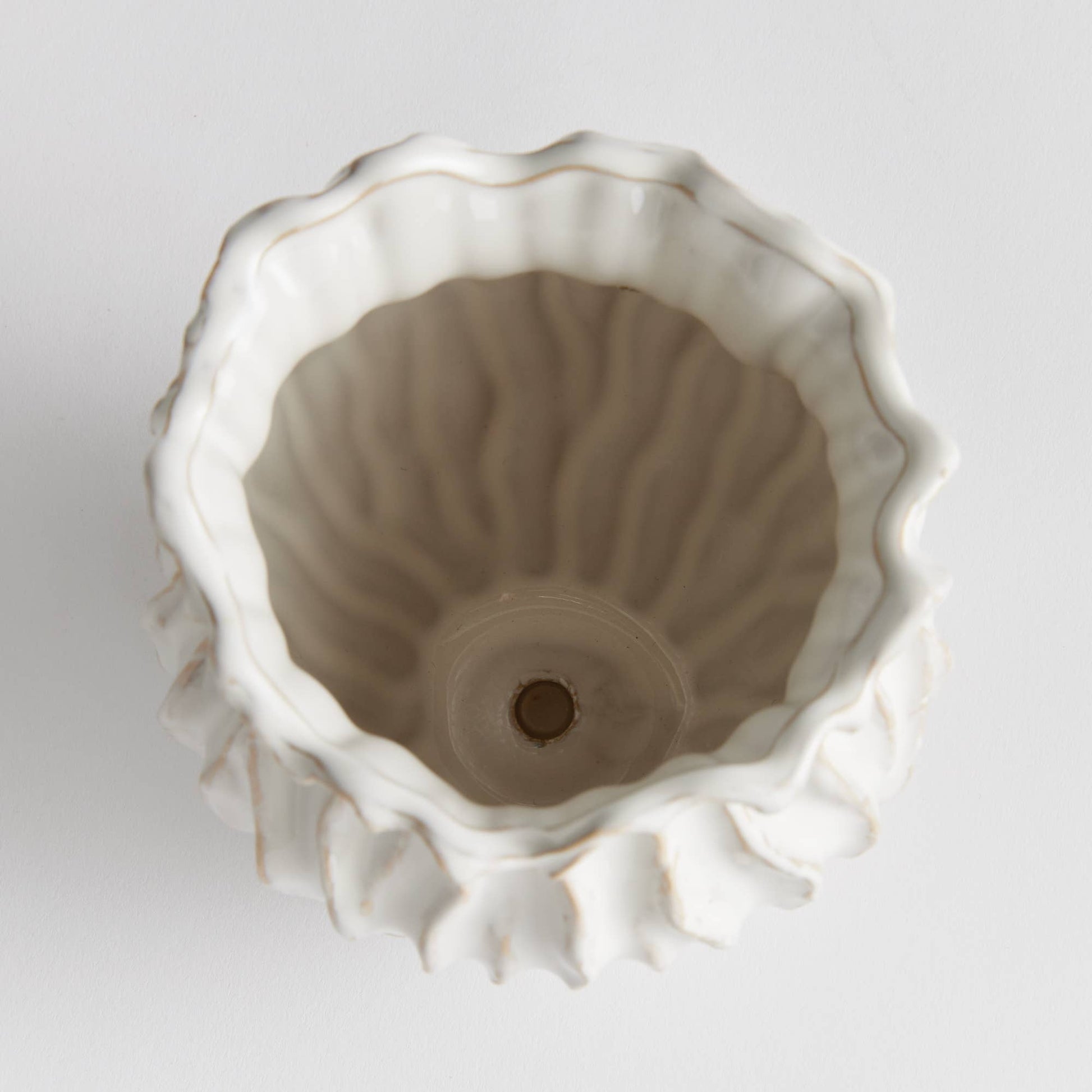Esmeralda Pot, Small - White Napa Home & Garden