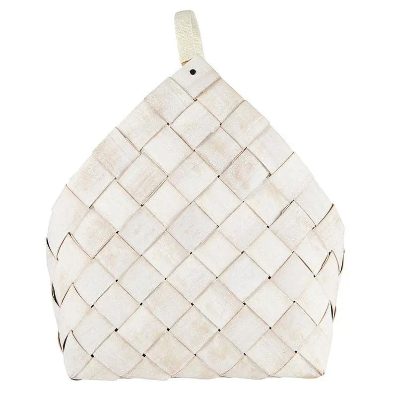 Nested Wood Fiber Baskets - Warm White Santa Barbara Design Studio by Creative Brands