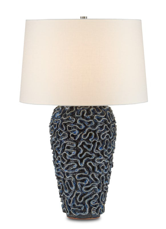 Milos Blue Table Lamp