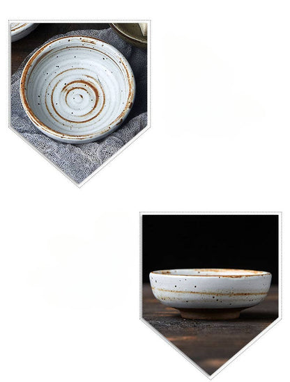 Gohobi Handmade Japanese Style Small Dish Sauce Plate Gohobi （We cover U.S. import duties）