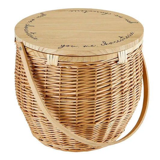 Picnic Basket Table - You. Me. Charcuterie Santa Barbara Design Studio by Creative Brands
