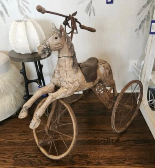Antique Victorian Horse cycle