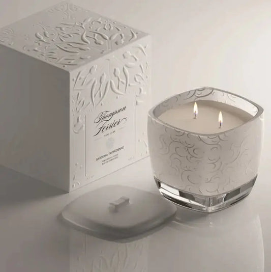 Gardenia Tropezienne Candle - Gardenia, Freesia & Amber Thompson Ferrier