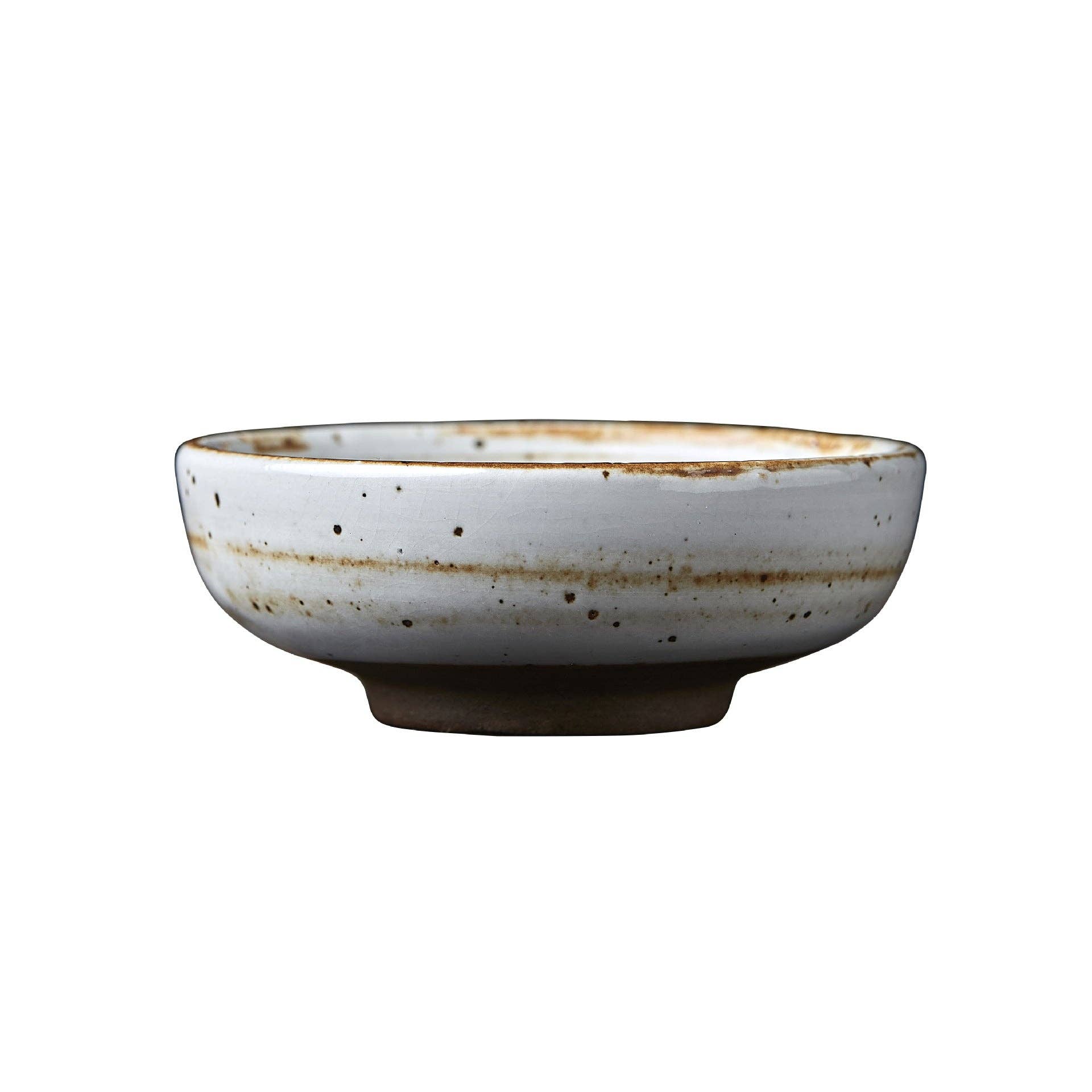 Gohobi Handmade Japanese Style Small Dish Sauce Plate Gohobi （We cover U.S. import duties）