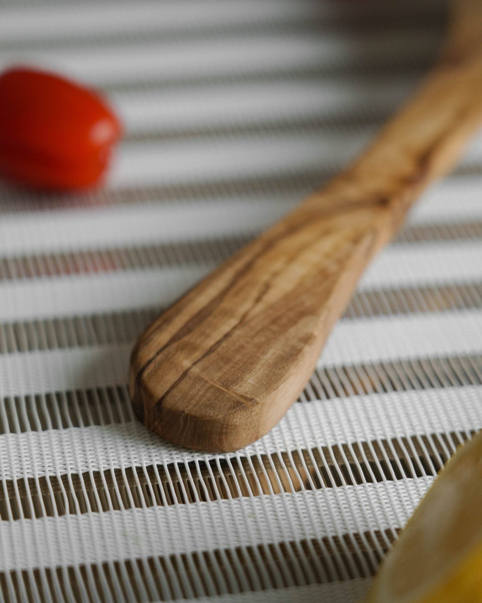 Handcrafted Olive Wood Ladle Dallas olive oil company