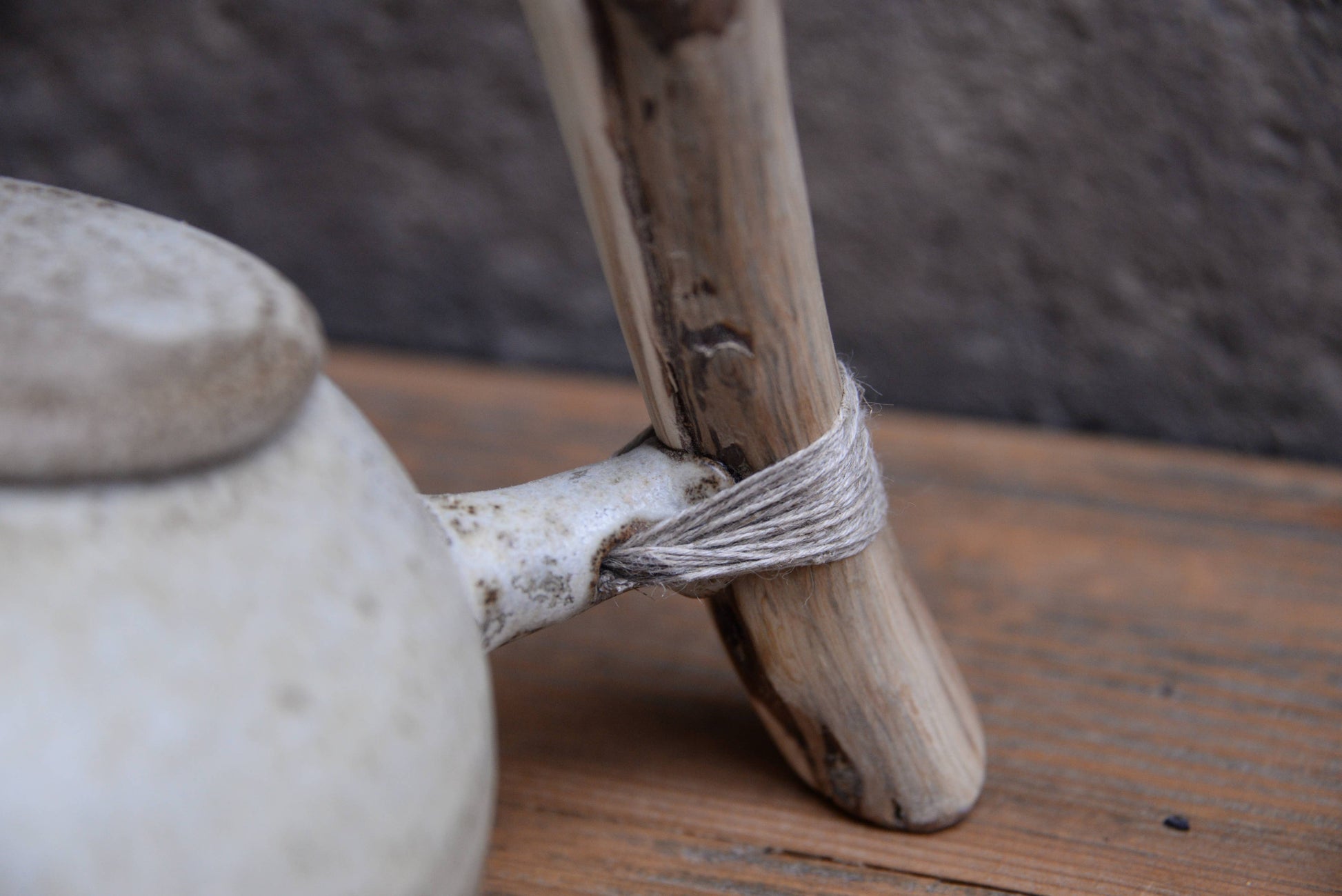 Earthling Collection CONNECT Teapot — handmade stoneware LAIMA CERAMICS (SIA Radosa Apvieniba Spares)