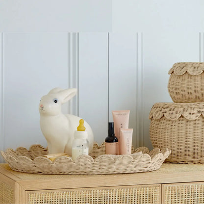 FAUNA TRIO RATTAN BASKET SET NATURAL BEBE BASK®