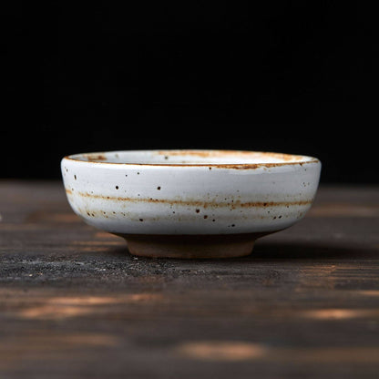 Gohobi Handmade Japanese Style Small Dish Sauce Plate Gohobi （We cover U.S. import duties）