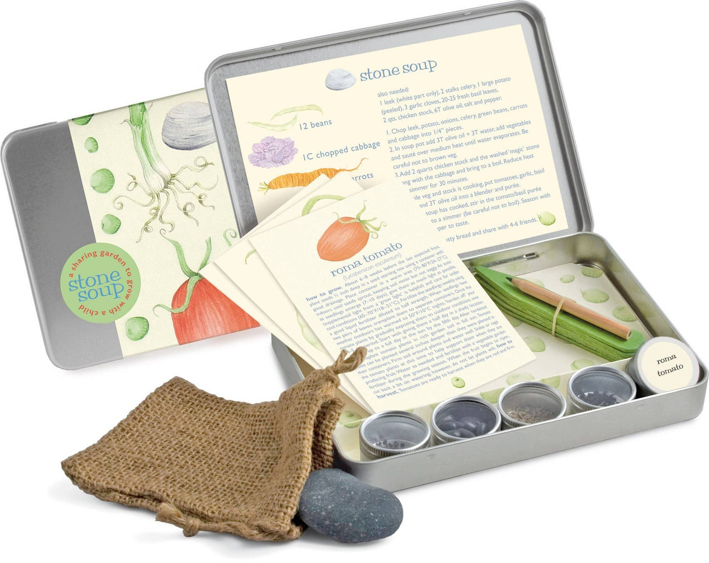 Kids Garden Maker | Stone Soup | Summer Activity Gift Potting Shed Creations, Ltd.
