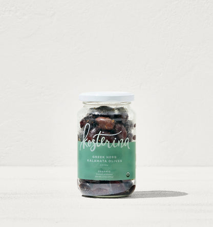 Greek Herb Kalamata Olives Kosterina