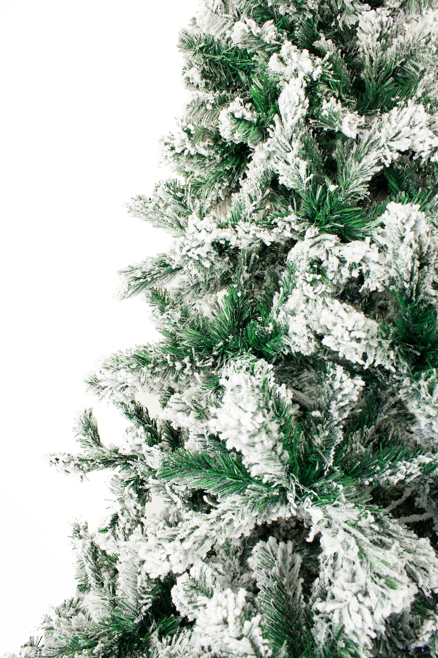 PVC Christmas Tree Snow Flocked- OPEN BOX: 7ft