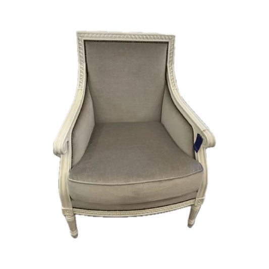Hanna Chair White Platinum Home Crush