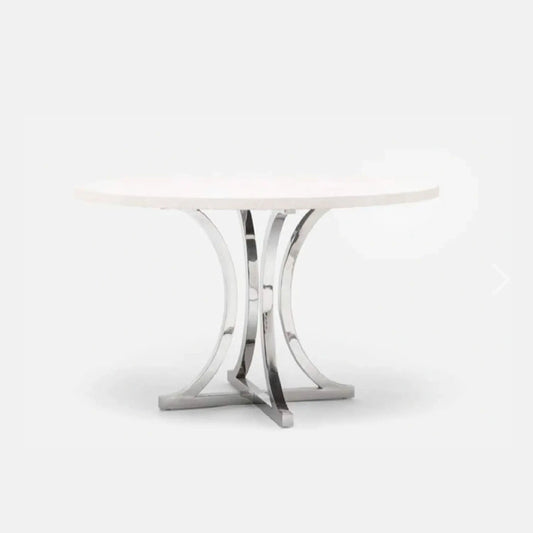 Leighton 60" Oyster Dining Table Home Crush