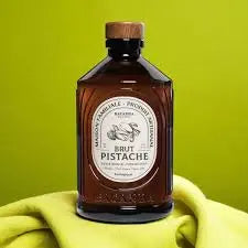 Raw Pistachio Syrup - Organic - 400ml - 13.5 fl. oz. Bacanha